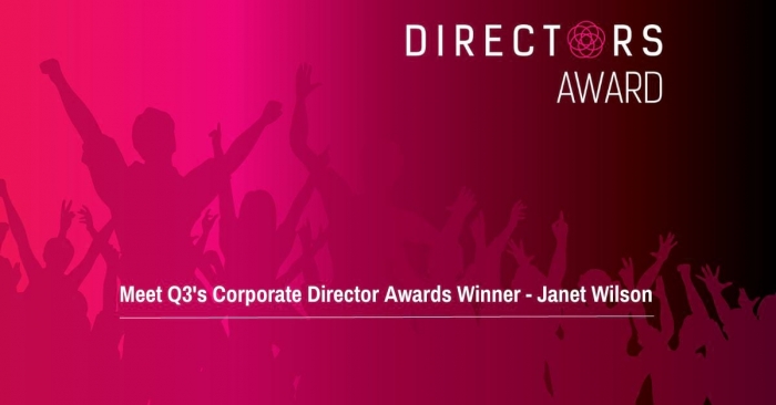 Corporate Q2 2022 Directors Award Winner - Janet Wilson